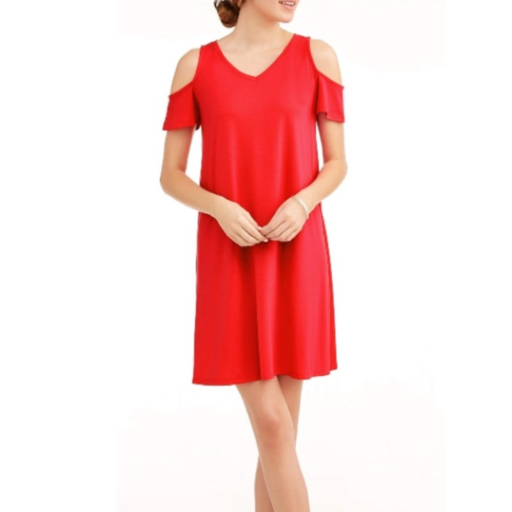 Orange dress size xl